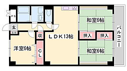 メゾン花北 7階/-