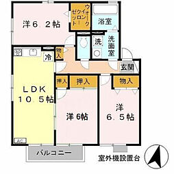 ファミール才 2階/-