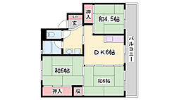 ビレッジハウス石生 1階/-
