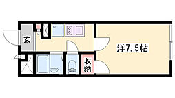レオパレス喜多I 2階/-