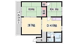 ヴィラ・I 2階/-