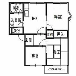 Calmly溝口 2階/-