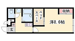レオパレス赤穂2 1階/-