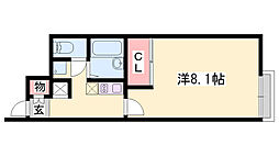 レオネクストサンマーク滝野 1Kの間取図画像