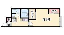 レオパレス花の北 1階/-