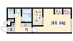 レオパレスシャインピア 2階/-
