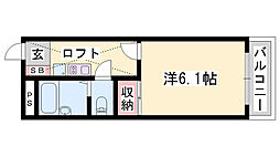 レオパレスCasero 野里 2階