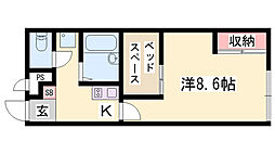 レオパレスワイズドルチェ 1階/-