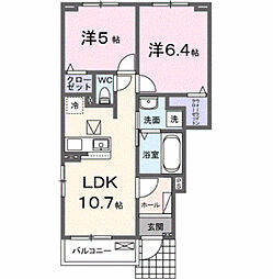 メゾングレーヌ東觜崎駅前A 1階/-