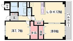 ラフォーレ広畑 2階