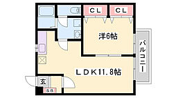 エルガーデンA 1階/-