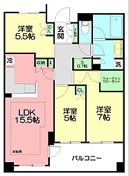 クラッシィハウス辻堂 3LDKの間取図画像