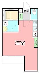 aruka027 ワンルームの間取図画像