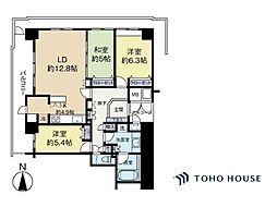 ライオンズマンション大阪スカイタワー 3LDKの間取図画像