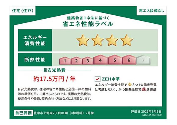 省エネ性能ラベル