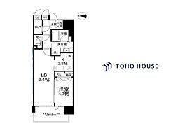 ブランズ北堀江プレイス 1LDKの間取図画像
