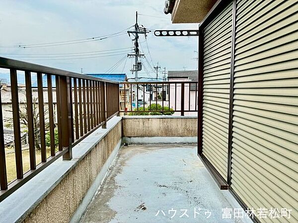 バルコニーを拡大表示