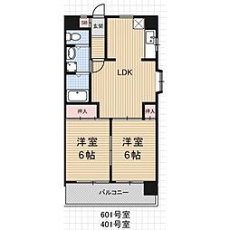 アルトーレ 3Kの間取図画像
