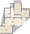 ライオンズマンション上社1階9.5万円