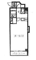 グランデージ則武 ワンルームの間取図画像