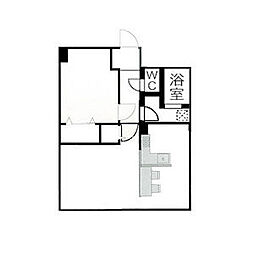 プリーマ 1LDKの間取図画像