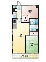 STビル 2LDKの間取図画像