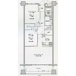 グラン・アベニュー名駅南 1SLDKの間取図画像