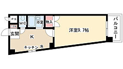 コトーヒロ 1Kの間取図画像