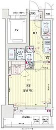 プレサンス栄ライズ 1Kの間取図画像