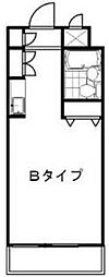 メゾン・ド・ティセ ワンルームの間取図画像