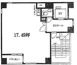 汐留プリプラビルの間取図画像