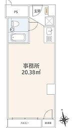 シャルマン築地明石町の間取図画像