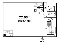 北青山ビルの間取図画像