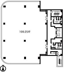 白川第八ビルの間取図画像