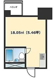 名駅セブンスタービルの間取図画像