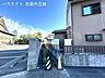 外観：北東となり　との境界北西から南東に向かって撮影