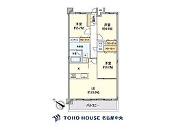 グローリアス本郷 3LDKの間取図画像