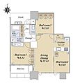 ドゥ・トゥールWEST棟27階23,800万円