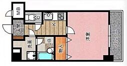 ライオンズマンション京都河原町第3 1Kの間取図画像