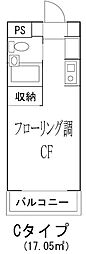 アーバンスクェア東石神井 ワンルームの間取図画像