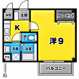 スカイハイツ 2階
