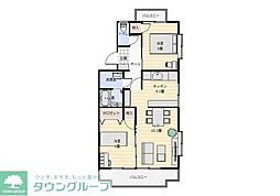 アーバンライフ 2LDKの間取図画像
