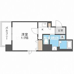 ルクレ西長堀 7階/-