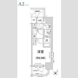 ESLEADAWAZAPRIMECOAT 1Kの間取図画像
