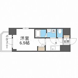 ESLEADAWAZAPRIMECOAT 1Kの間取図画像