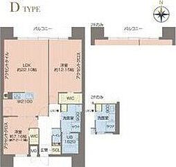 プレジオ北浜 1SLDKの間取図画像