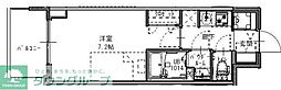 S-レジデンス堺筋本町Deux 1Kの間取図画像