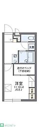 プレミールTY 1Kの間取図画像
