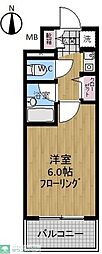 エスリード梅田新道第2 1Kの間取図画像