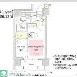 Urbanex江坂広芝 1LDKの間取図画像